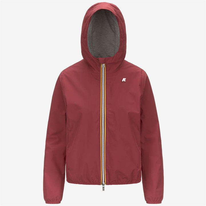LILY STRETCH POLY JERSEY - Jackets - Short - WOMAN - RED BROWNISH