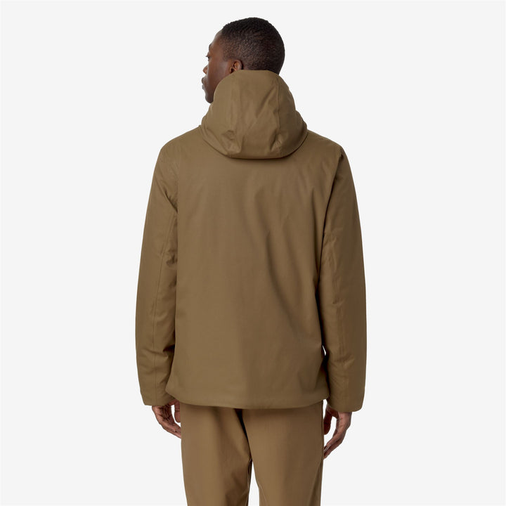 JACKO TWILL MARMOTTA - Jackets - Short - MAN - BROWN C-BEIGE G