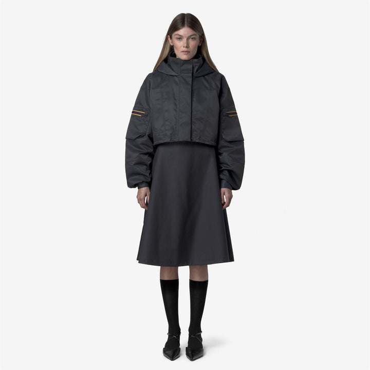 JAXIE TECH SHINY TWILL - Jackets - Short - WOMAN - Blue Night