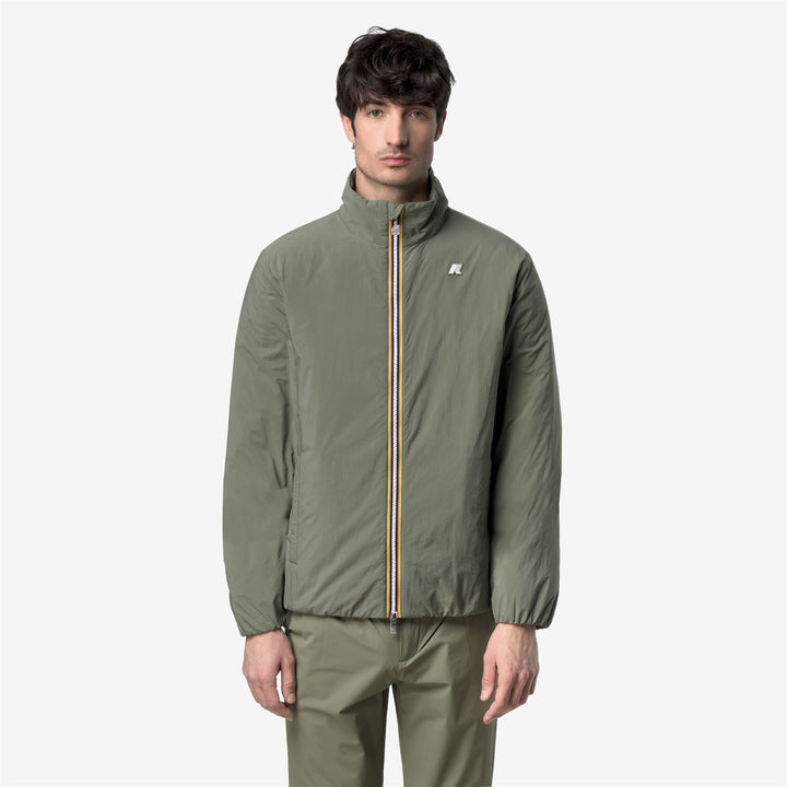 VALENTINE PLAIN WARM - Jackets - Short - Man - Green Lichen