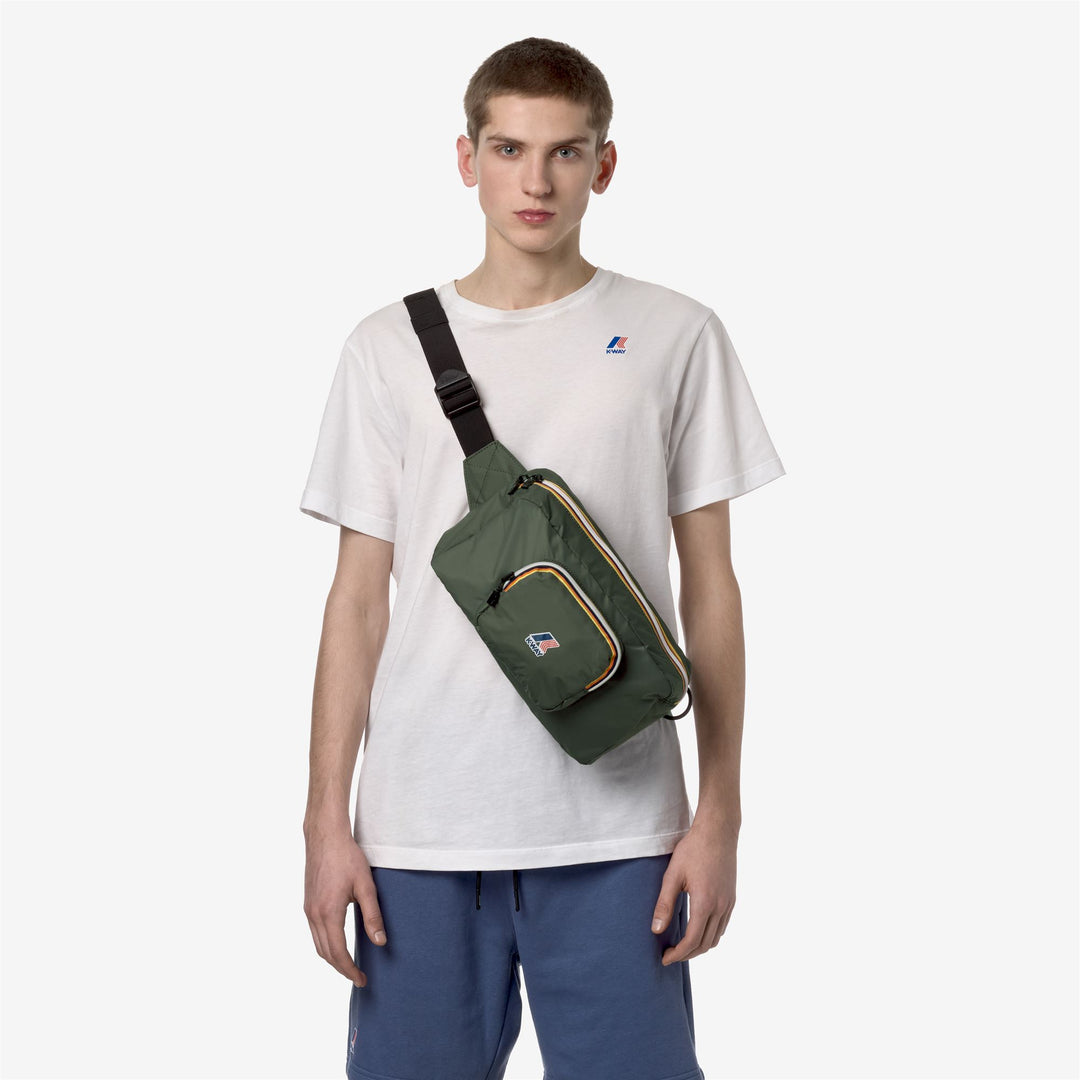 LE VRAI 3.0 SYLVAIN - Bags - Waist  Bag - UNISEX - GREEN BLACKISH