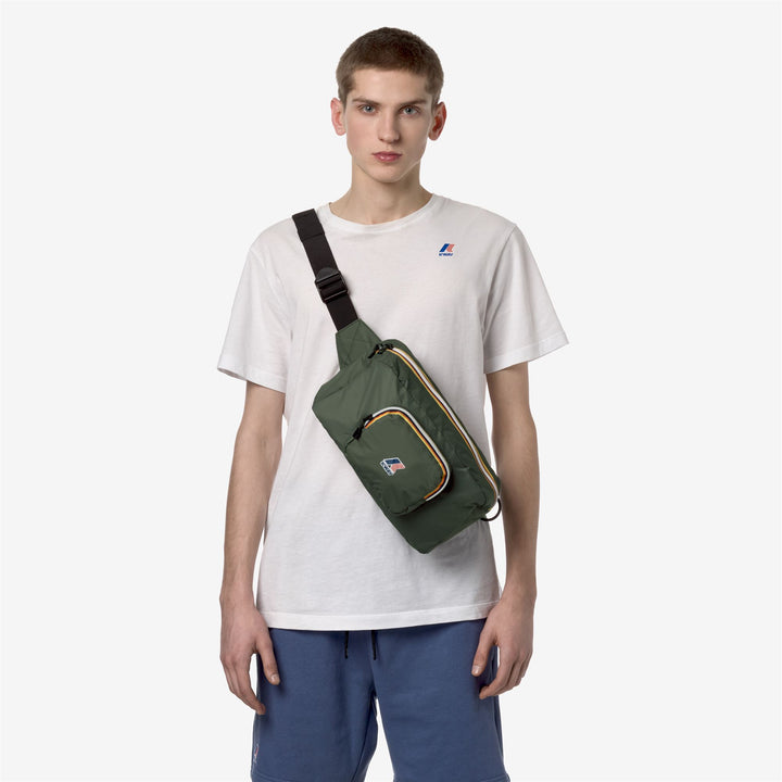 LE VRAI 3.0 SYLVAIN - Bags - Waist  Bag - UNISEX - GREEN BLACKISH