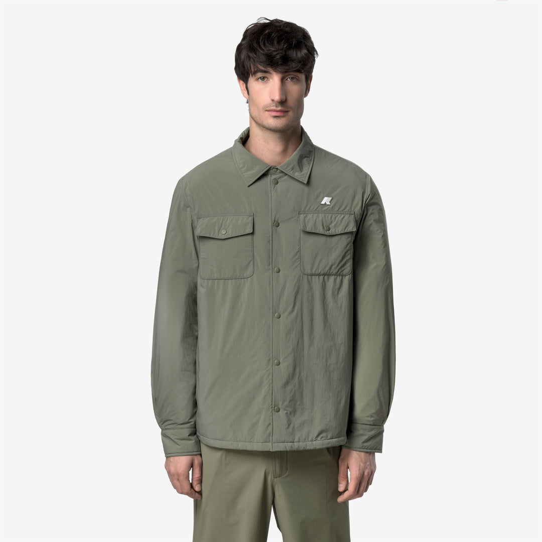 UMBERT PLAIN WARM - Jackets - Short - Man - Green Lichen