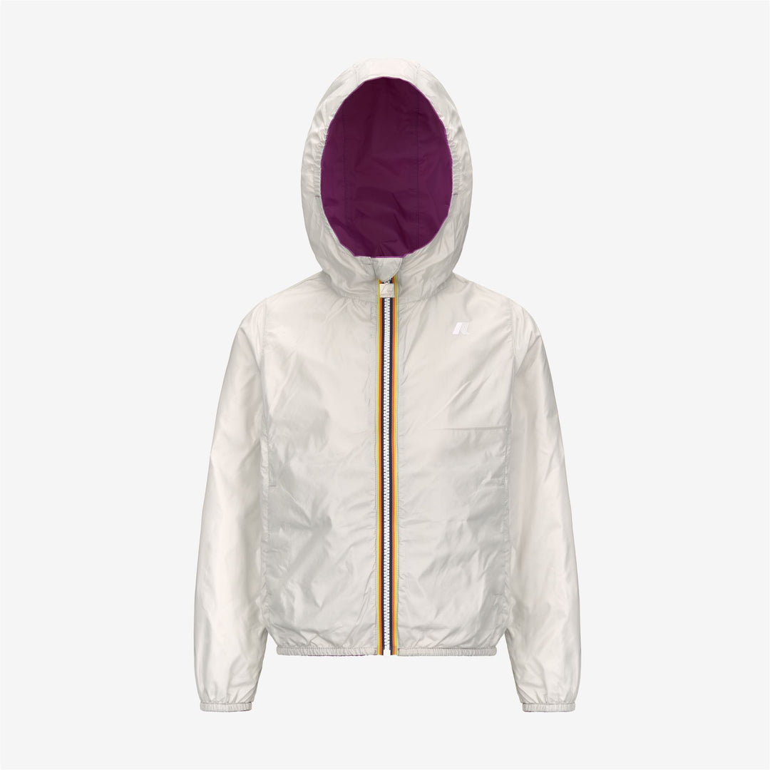 P. LILY PLUS.2 REVERSIBLE - Jackets - Short - GIRL - VIOLET-BEIGE LT