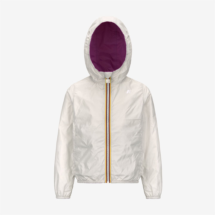 P. LILY PLUS.2 REVERSIBLE - Jackets - Short - GIRL - VIOLET-BEIGE LT