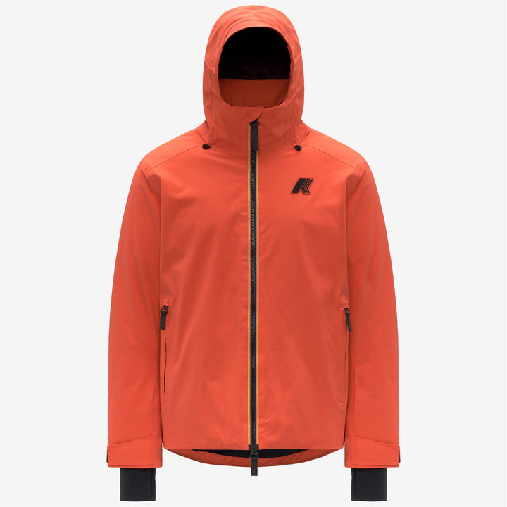 LESARCS 2L TWILL - Jackets - Mid - MAN - Orange Fiesta