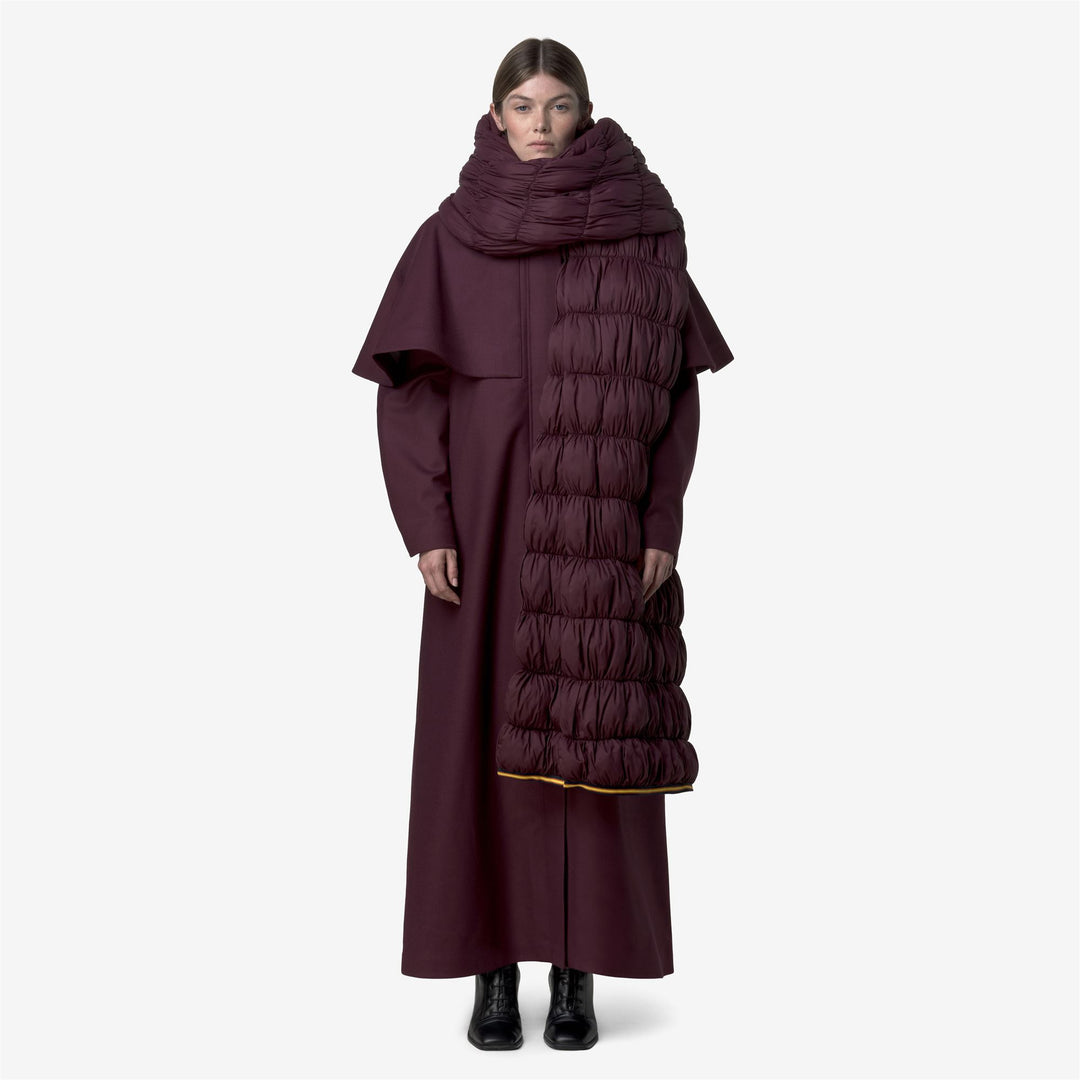 SOUFFLE MAXI TECH WARM - Scarves - SCARF - UNISEX - Red Dk Amaranto