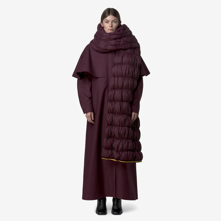 SOUFFLE MAXI TECH WARM - Scarves - SCARF - UNISEX - Red Dk Amaranto