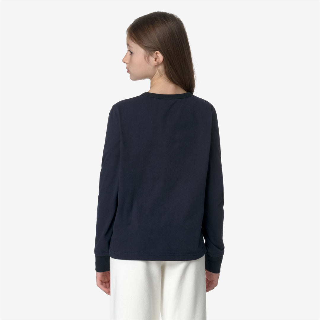 P. ELMER JERSEY PEACH - T-ShirtsTop - T-Shirt - BOY - Blue Depth