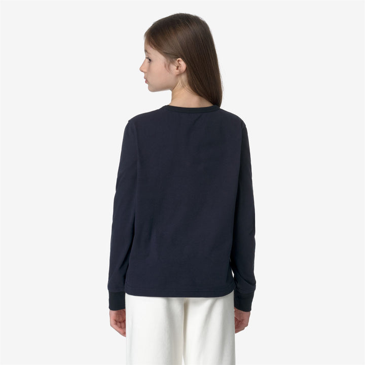 P. ELMER JERSEY PEACH - T-ShirtsTop - T-Shirt - BOY - Blue Depth