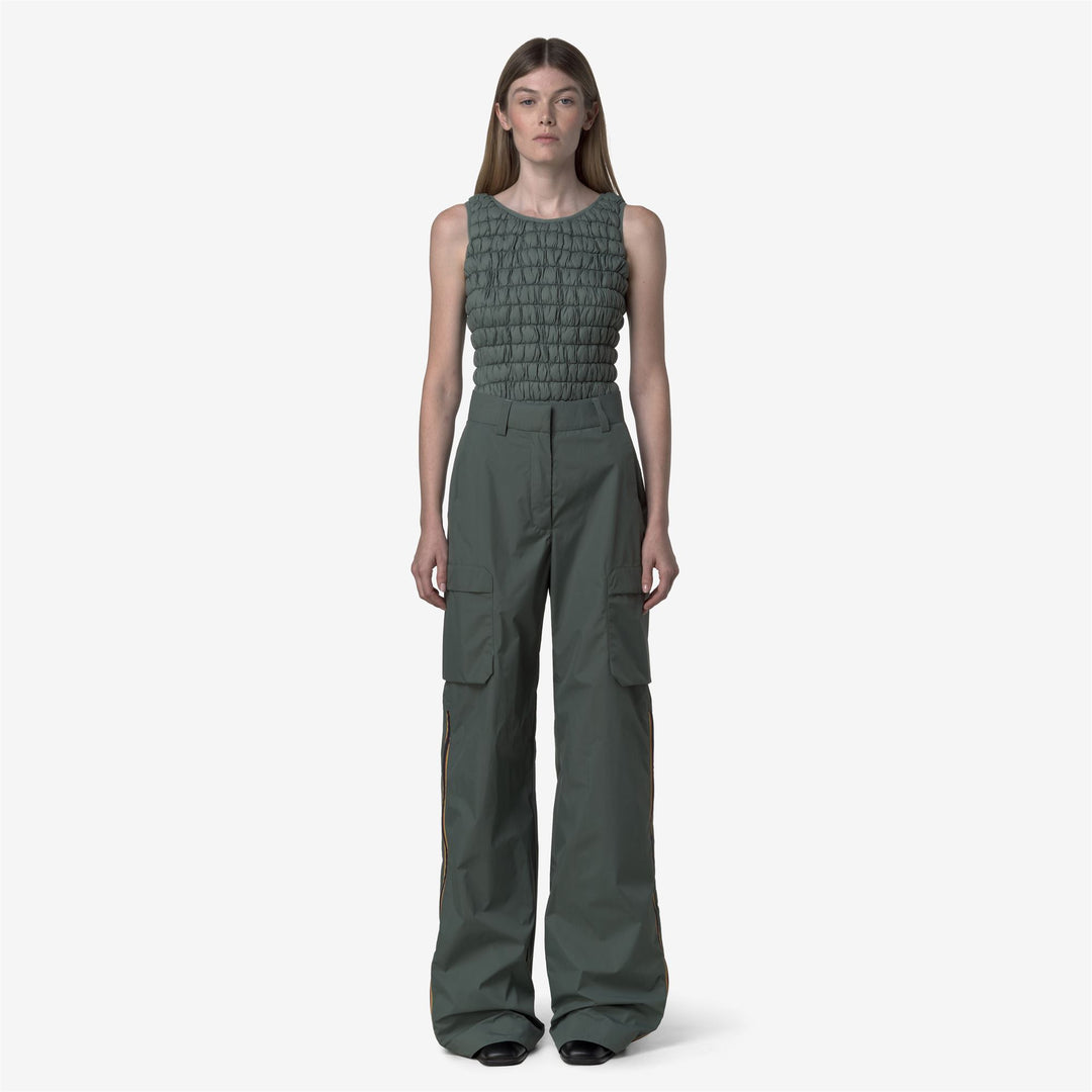 LEXI TECH WARM - Sport Suits - Short - WOMAN - Green Greysh