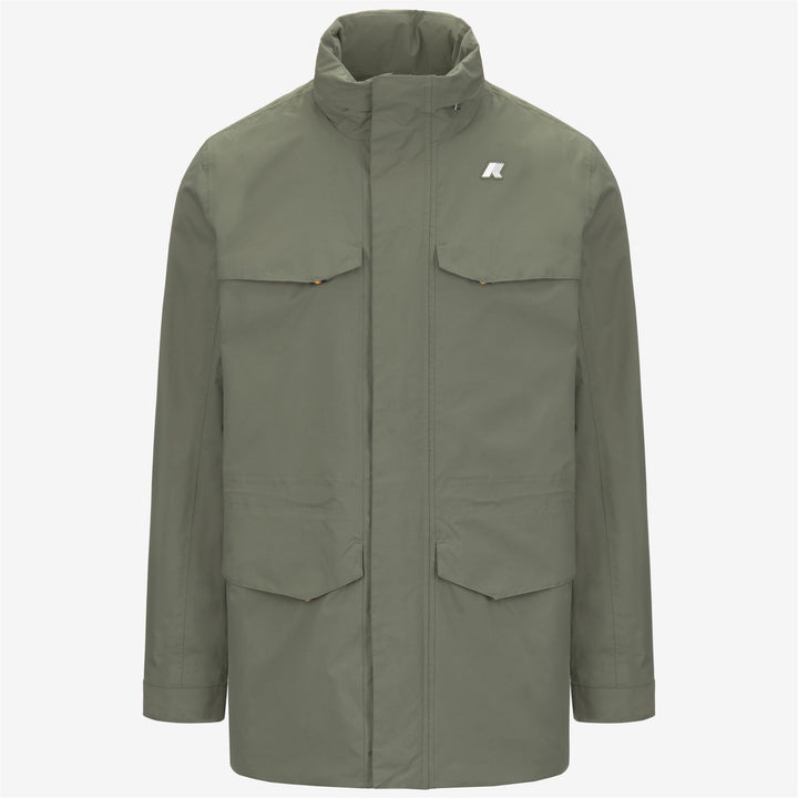 MANUEL OTTOMAN - Jackets - Mid - MAN - GREEN LICHEN