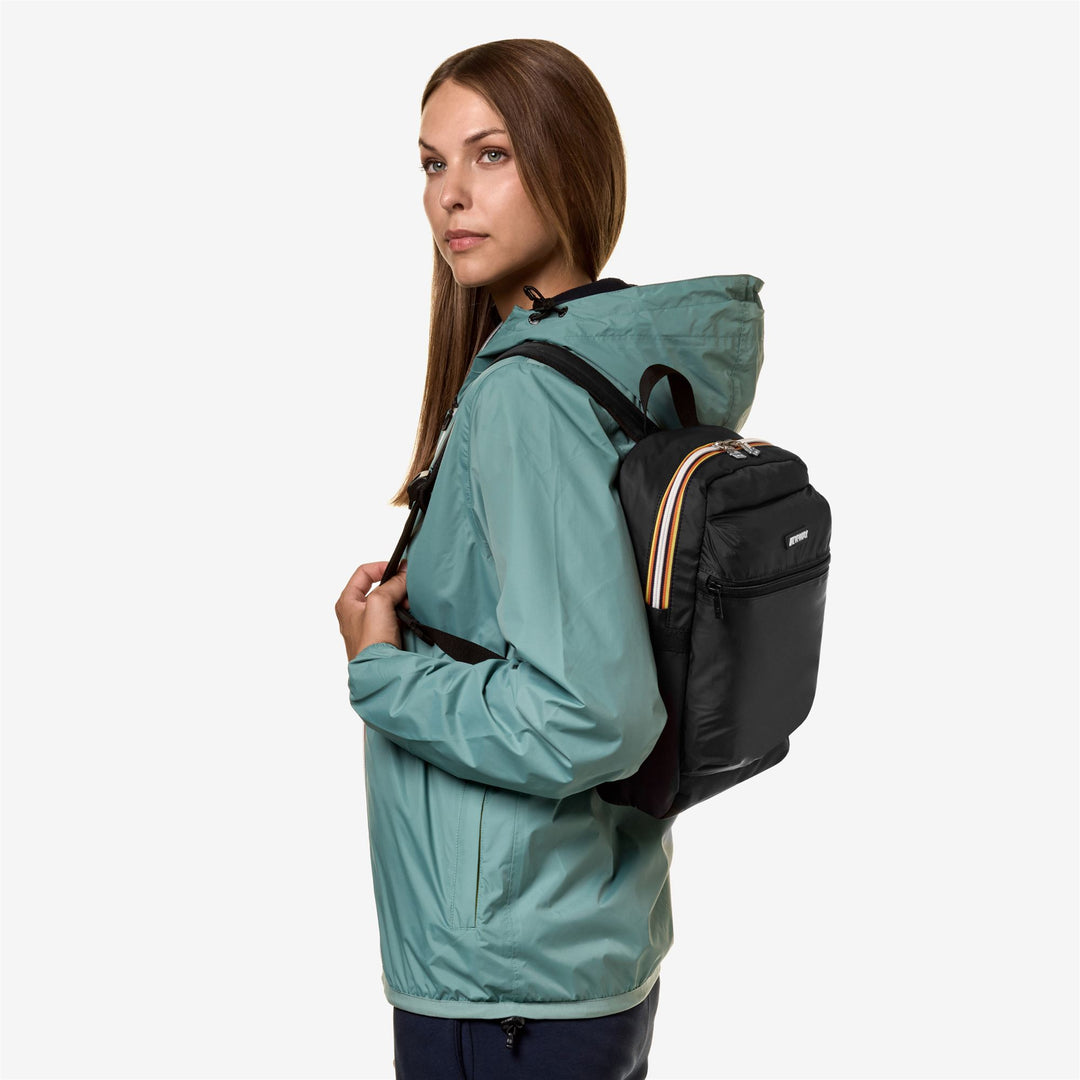 SMALL LAON - Bags - Backpack - UNISEX - BLACK PURE