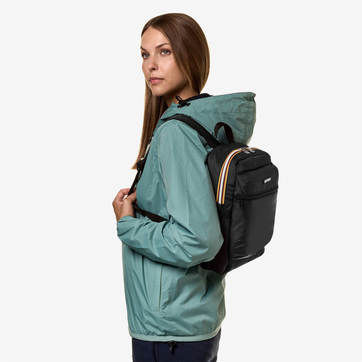 SMALL LAON - Bags - Backpack - UNISEX - BLACK PURE