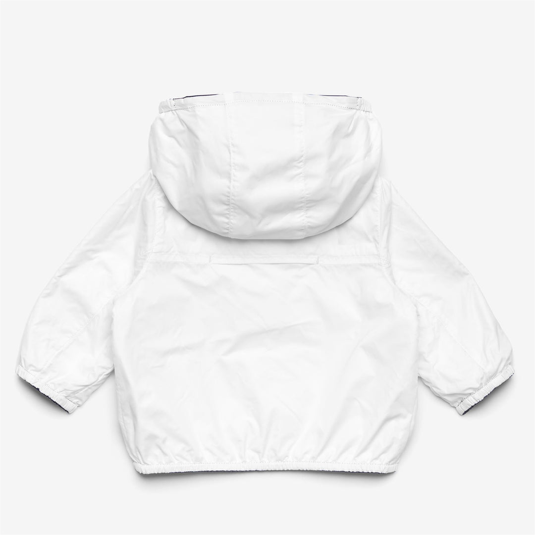 E. JAKE PLUS.2 REVERSIBLE - Jackets - Short - KID UNISEX - BLUE DEEP COBALT-WHITE