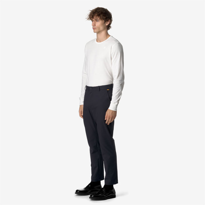 ELIA TWILL PEACH - Pants - CHINO - UNISEX - BLUE DEPTH