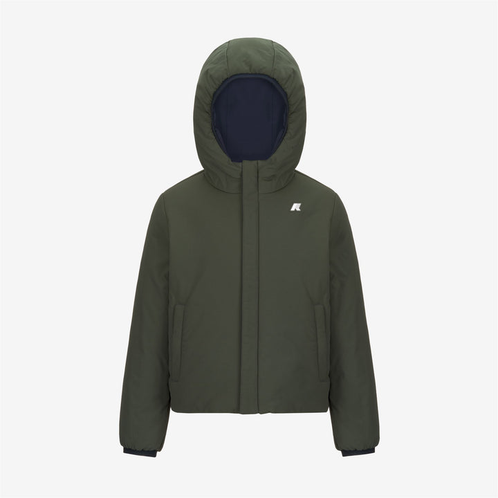 P. JACK ST WARM REVERSIBLE - Jackets - Short - BOY - BLUE D-GREEN B