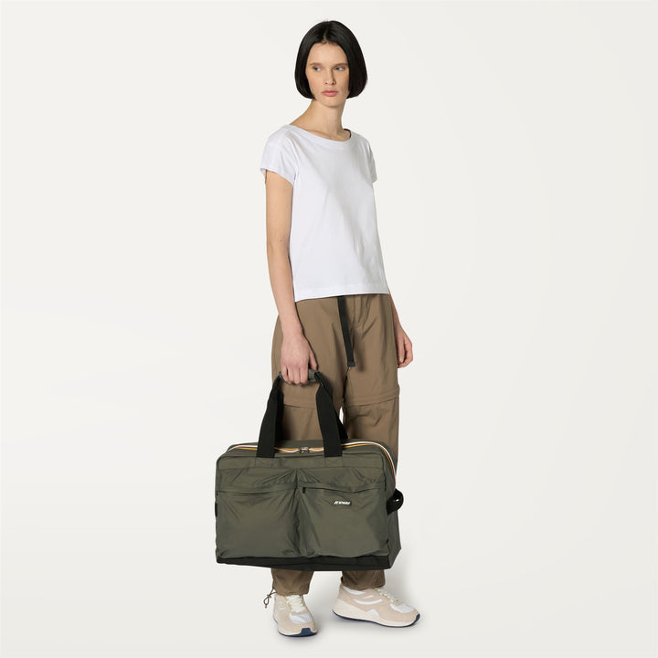 ARDELU M - Bags - Duffle - UNISEX - GREEN BLACKISH