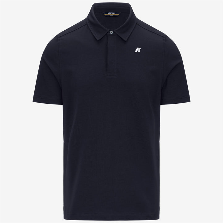VINCELLE LIGHT STRETCH JERSEY - Polo Shirts - Polo - MAN - BLUE DEPTH