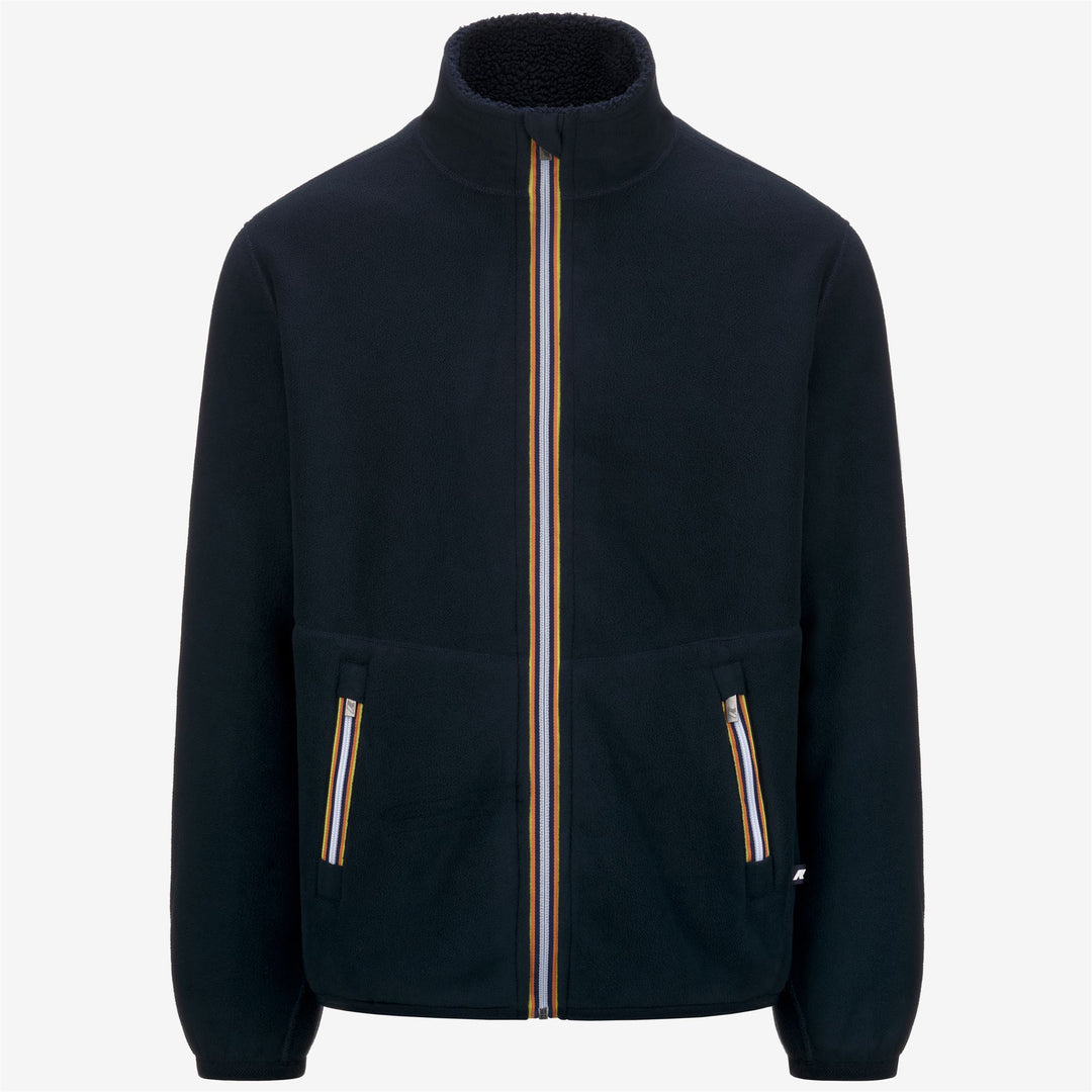 PASCAL SHERPA POLAR REVERSIBLE - Fleece - Jacket - MAN - Blue Depth-Blue Depth