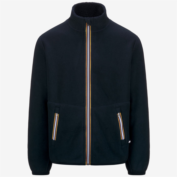 PASCAL SHERPA POLAR REVERSIBLE - Fleece - Jacket - MAN - Blue Depth-Blue Depth