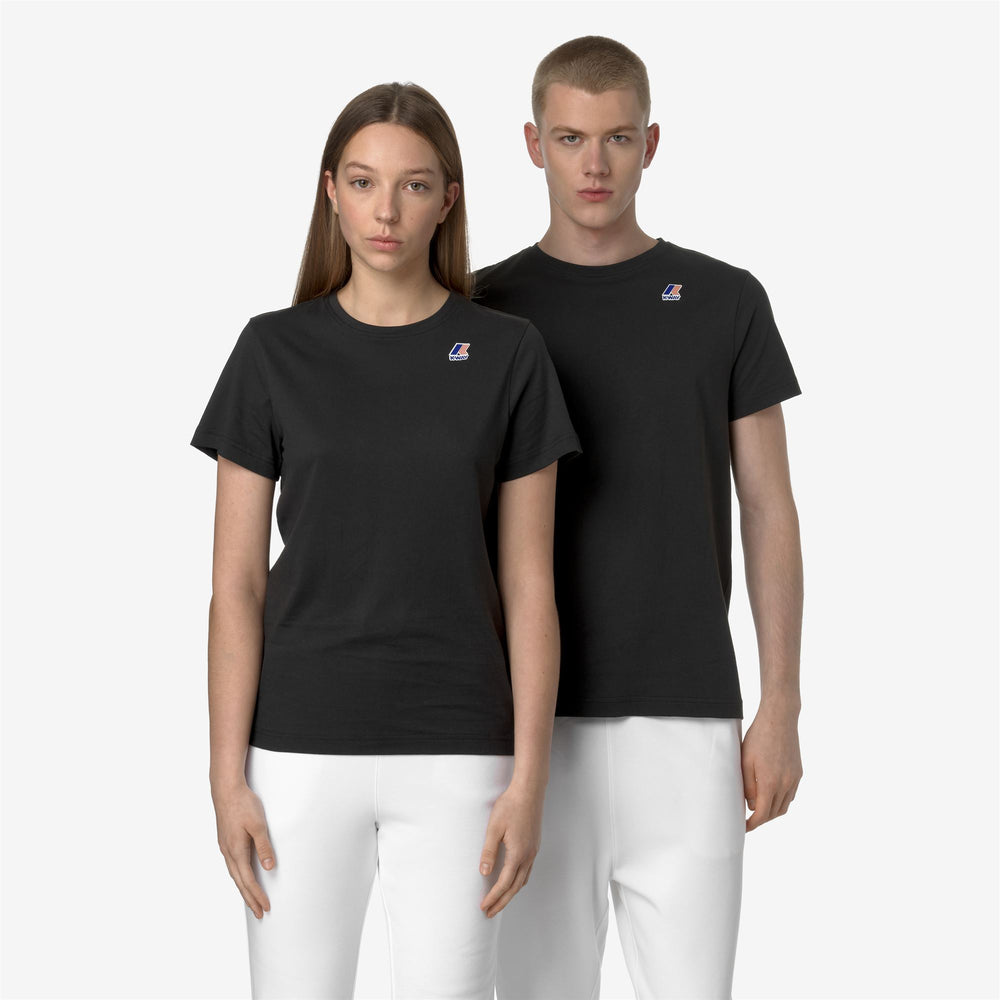 T-Shirts & Top_UNISEX_LE VRAI EDOUARD_T-Shirt_Black Pure - DetailDouble