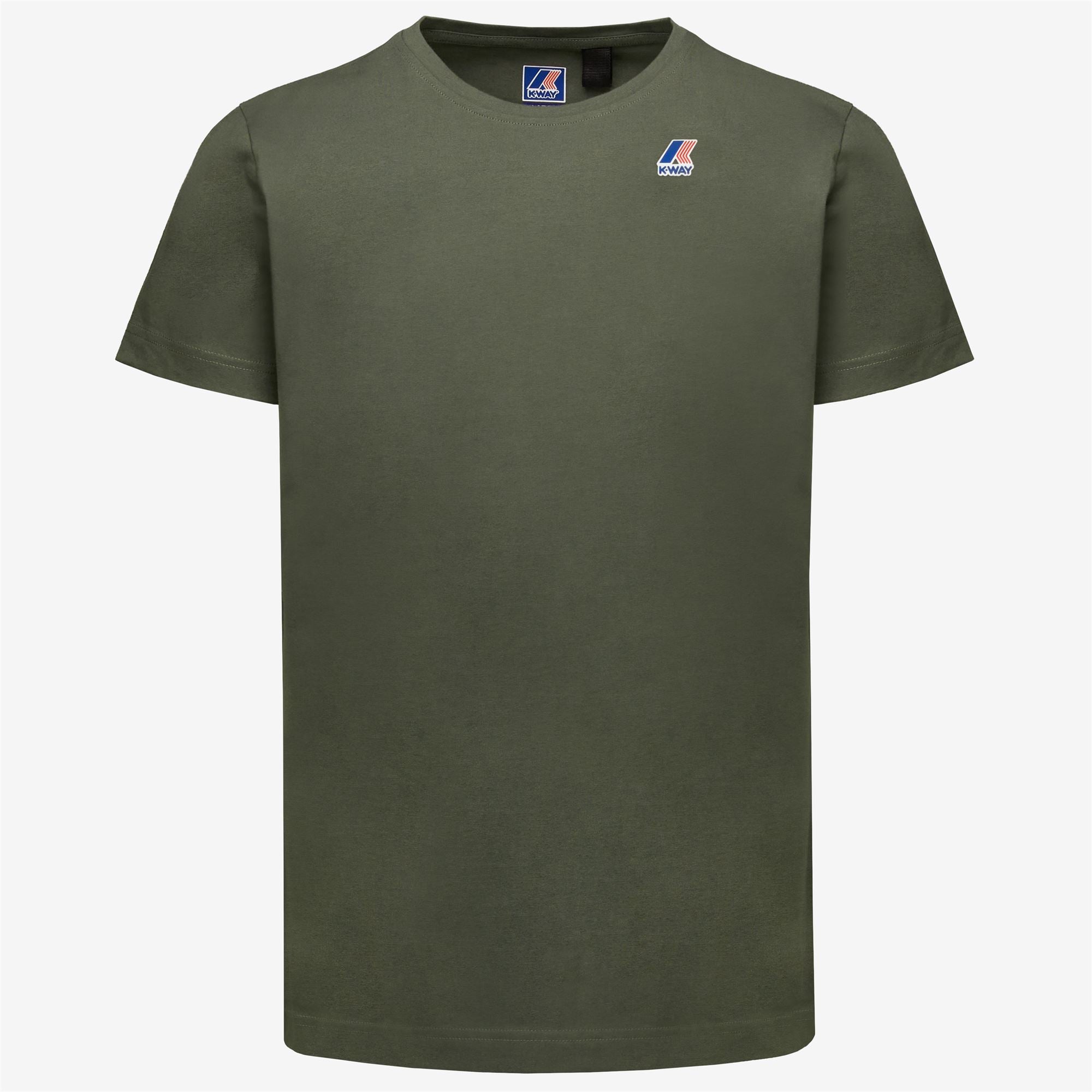 T-Shirts & Top_UNISEX_LE VRAI EDOUARD_T-Shirt_GREEN BLACKISH - Commercial 1