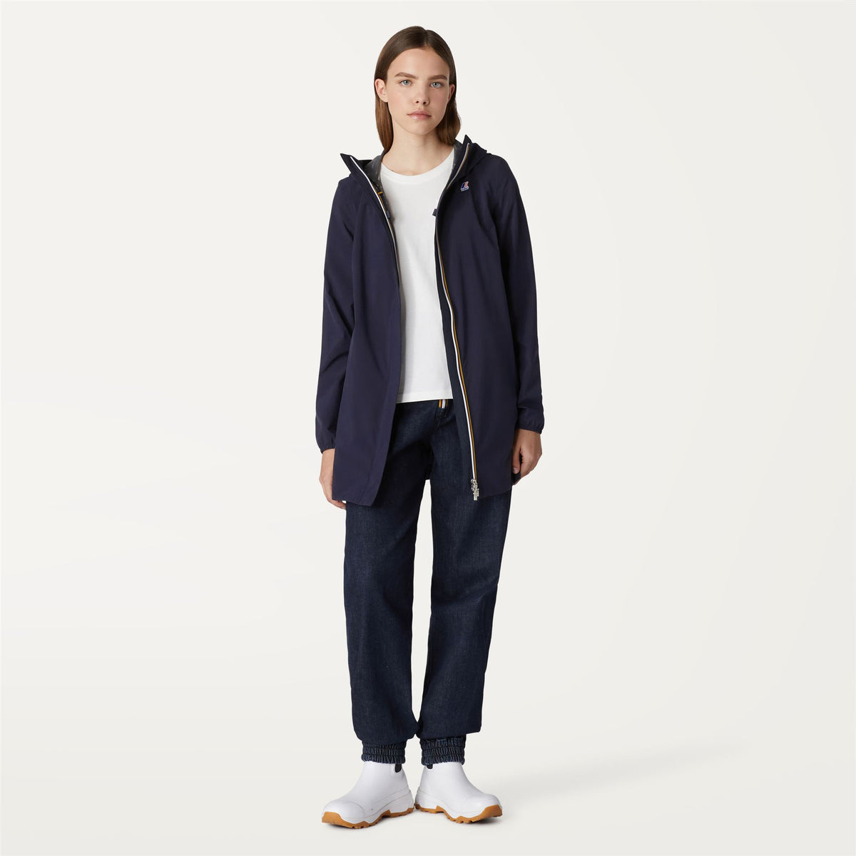 Jackets_Woman_SOPHIE STRETCH DOT_Mid_Blue Depth - Commercial 4