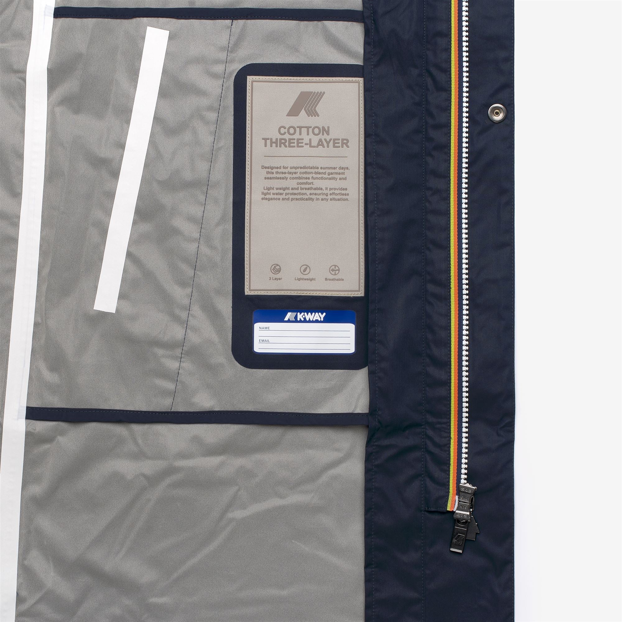 Jackets_Man_TOMMY COTTON 3LAYERS_3/4 Length_Blue Depth - Commercial 3
