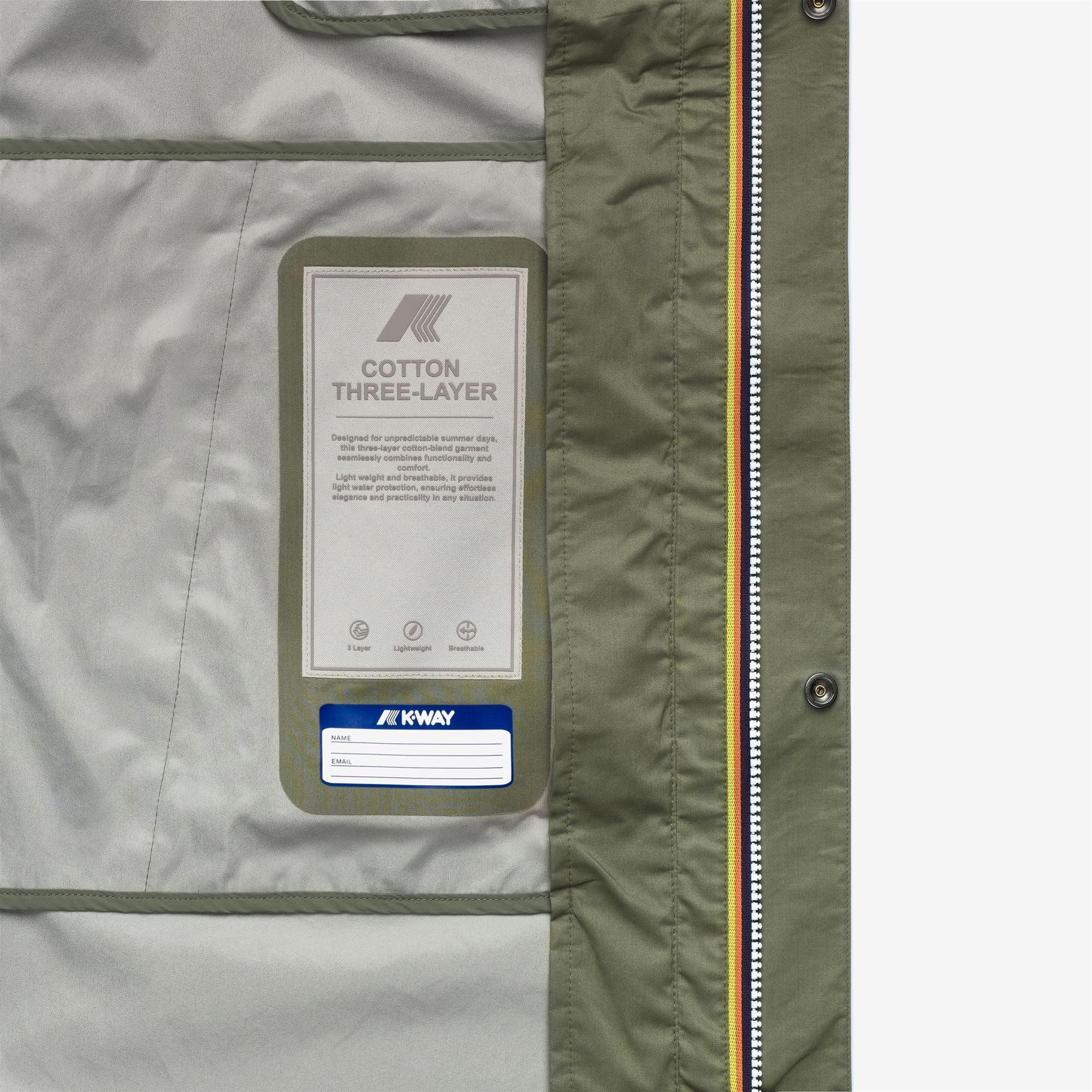 Jackets_Man_TOMMY COTTON 3LAYERS_3/4 Length_Green Lichen - Commercial 3