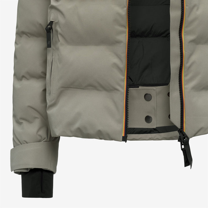 Jackets_WOMAN_LATUEDA HQUILTED_Mid_Green Oak - DressedSide