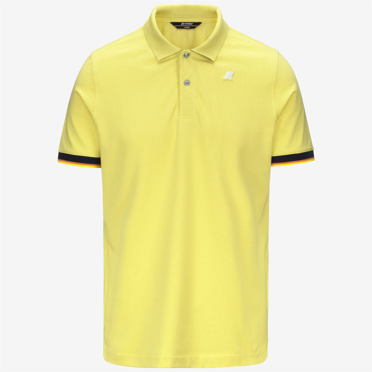 Polo Shirts_MAN_VINCENT PIQUE_Polo_Green Acacia - Commercial 1