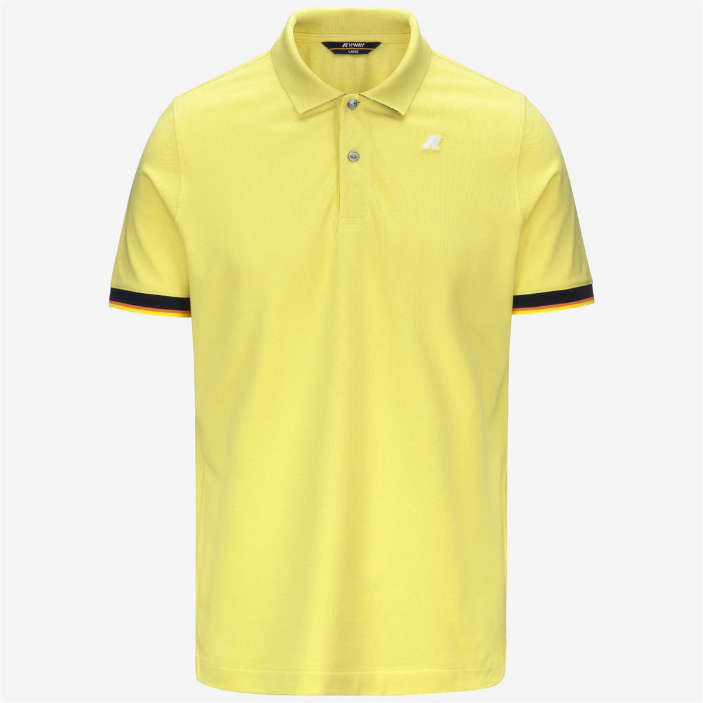 Polo Shirts_MAN_VINCENT PIQUE_Polo_Green Acacia - Commercial 1