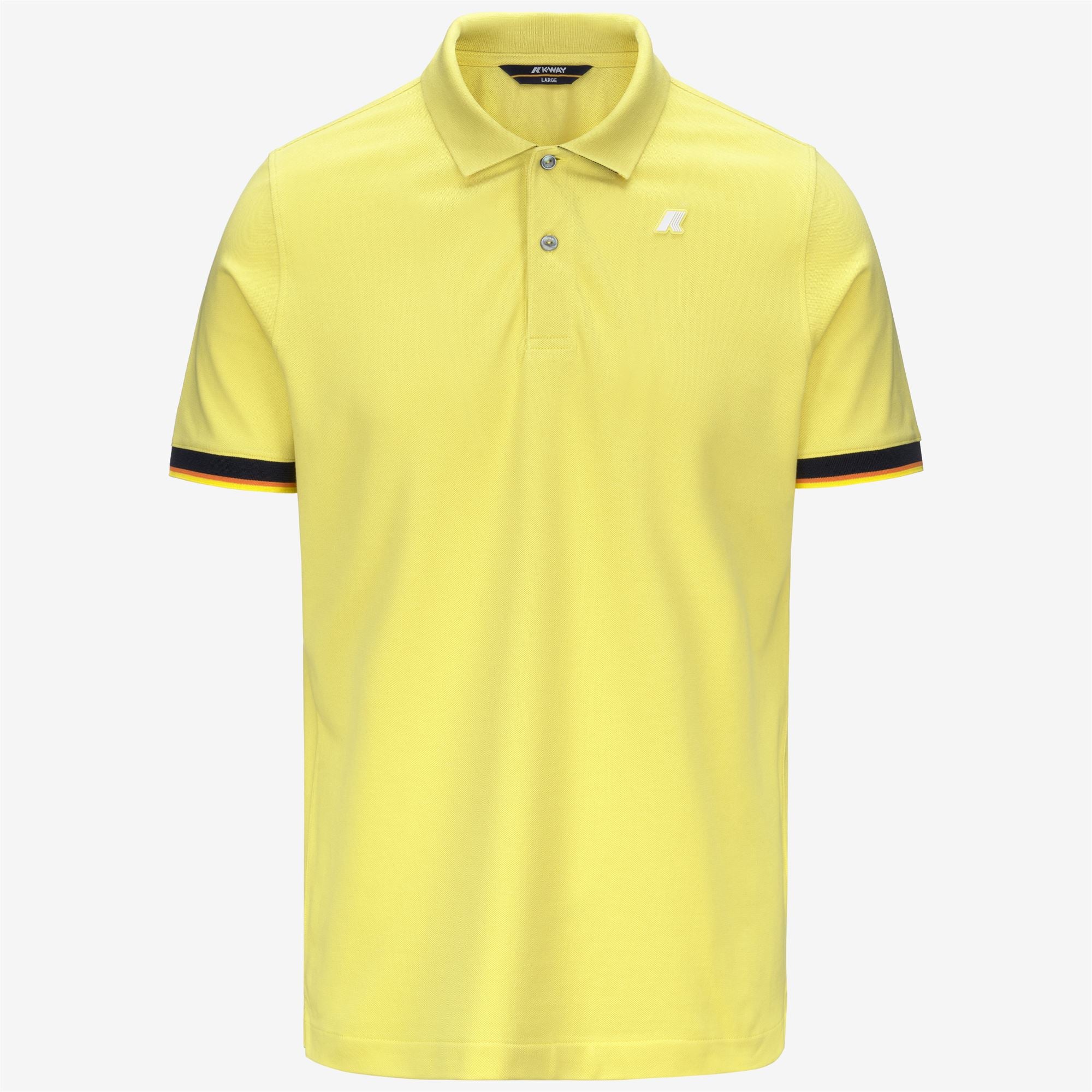 Polo Shirts_MAN_VINCENT PIQUE_Polo_Green Acacia - Commercial 1