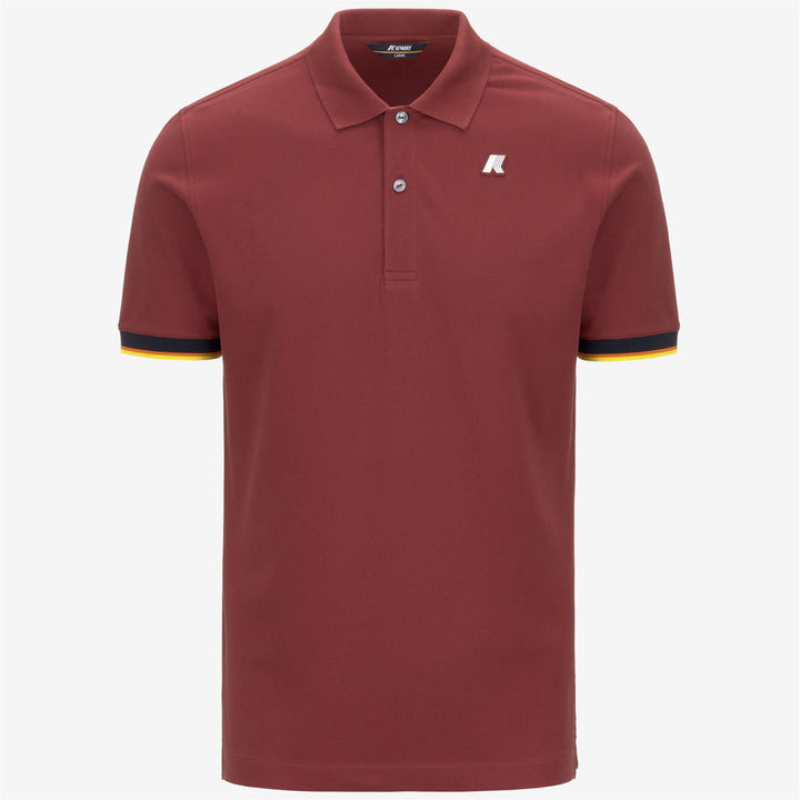 VINCENT PIQUE - Polo Shirts - Polo - MAN - RED JASPER