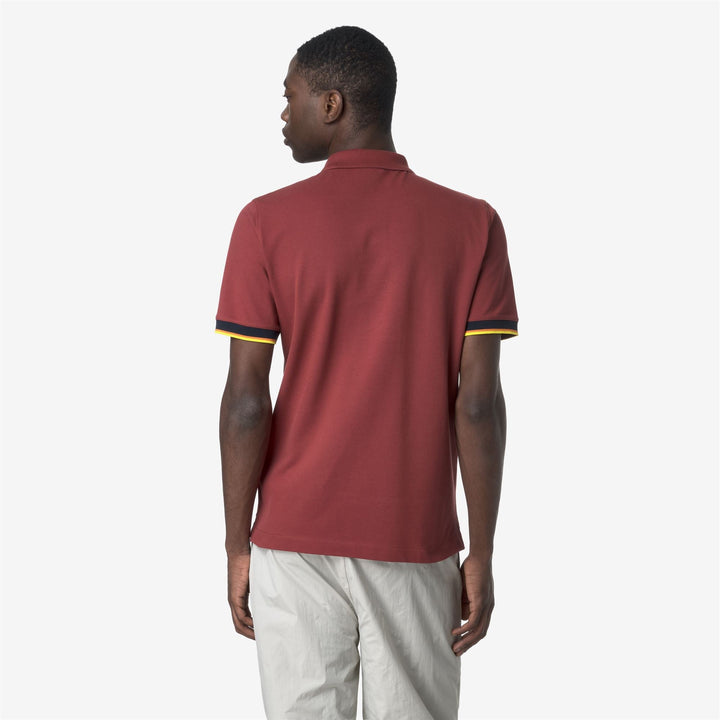 VINCENT PIQUE - Polo Shirts - Polo - MAN - RED JASPER