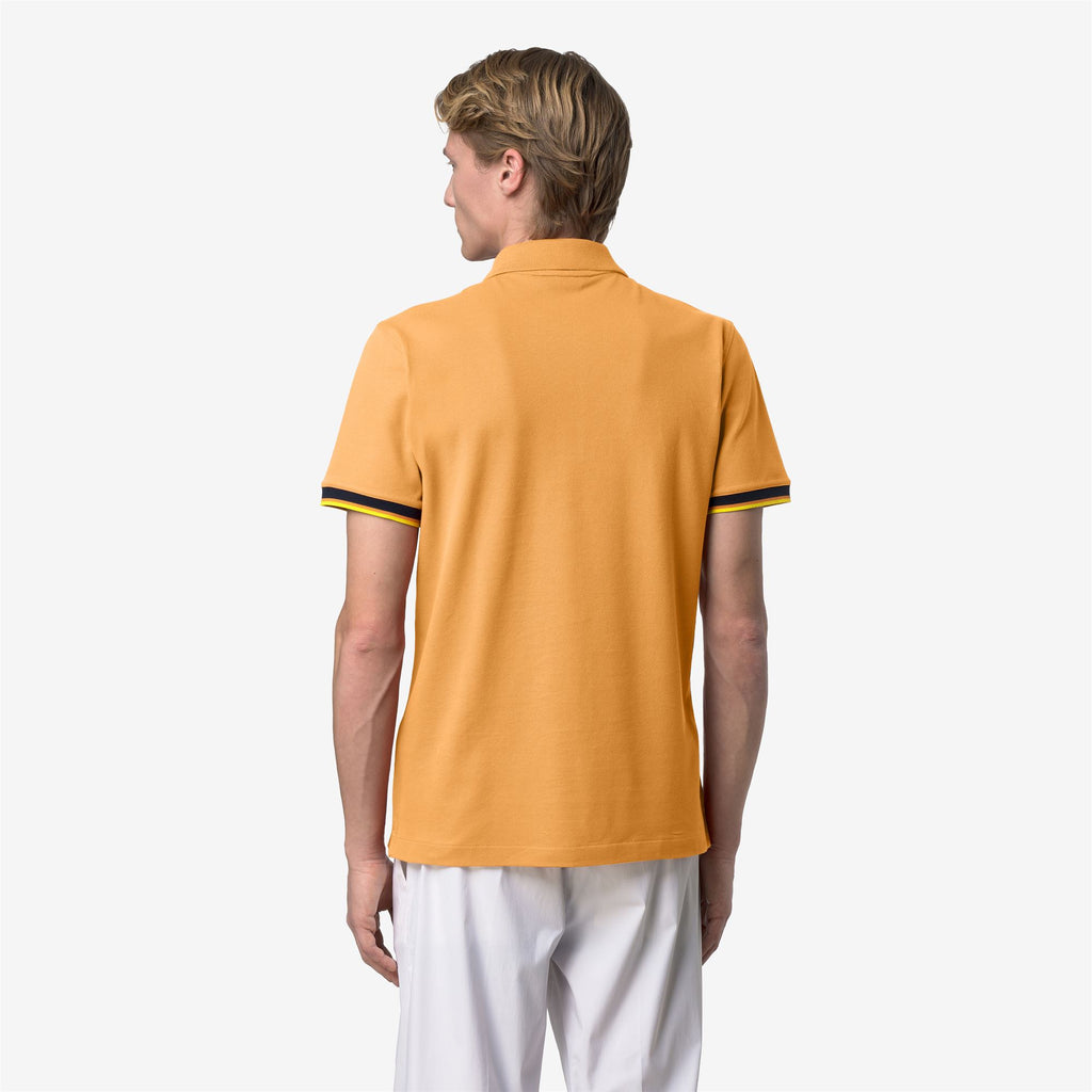 Polo Shirts_MAN_VINCENT PIQUE_Polo_Orange Amber - Commercial 6