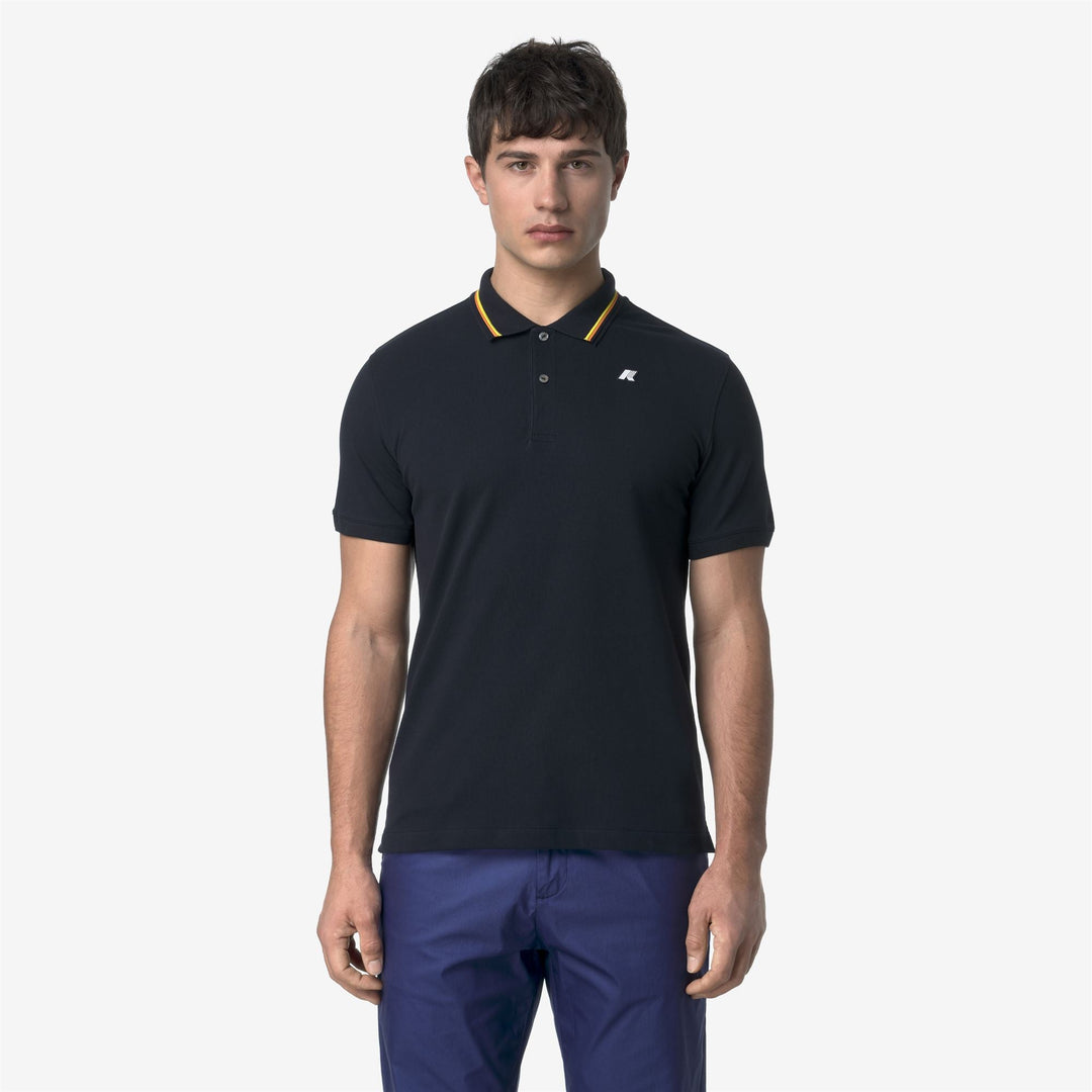 JUD PIQUE - Polo Shirts - Polo - MAN - BLUE DEPTH