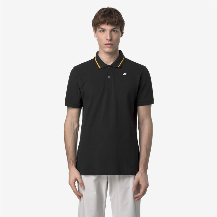 JUD PIQUE - Polo Shirts - Polo - MAN - BLACK PURE