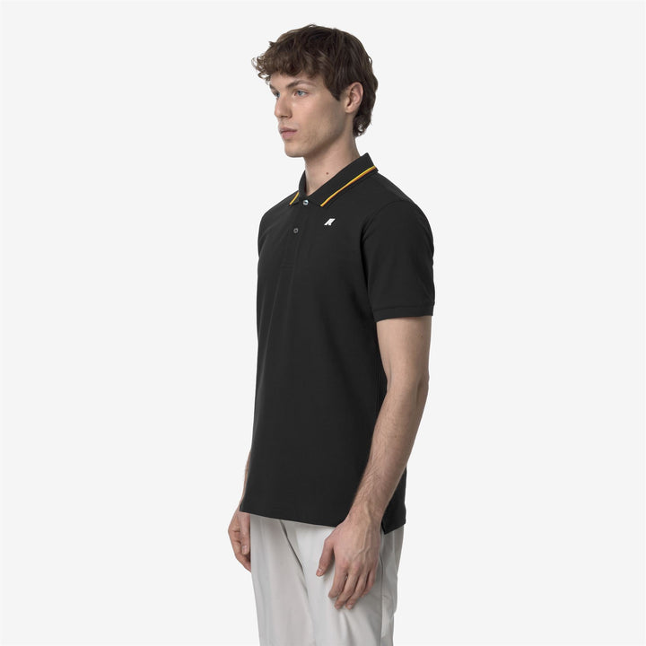 JUD PIQUE - Polo Shirts - Polo - MAN - BLACK PURE