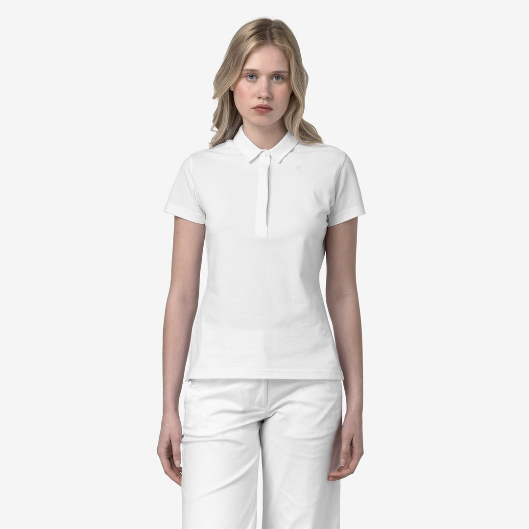 AMEDEA PIQUE - Polo Shirts - Polo - WOMAN - WHITE