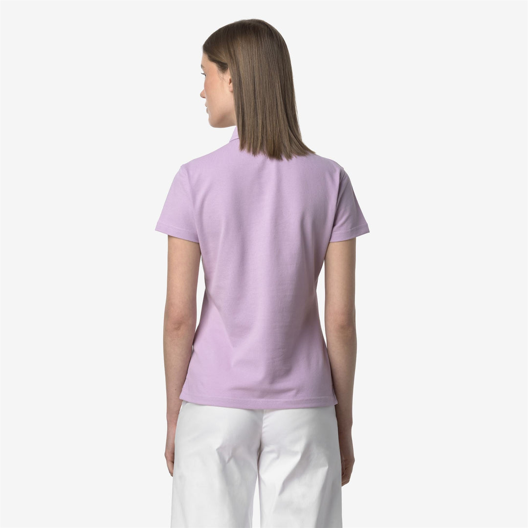 AMEDEA PIQUE - Polo Shirts - Polo - WOMAN - VIOLET LT LILAC