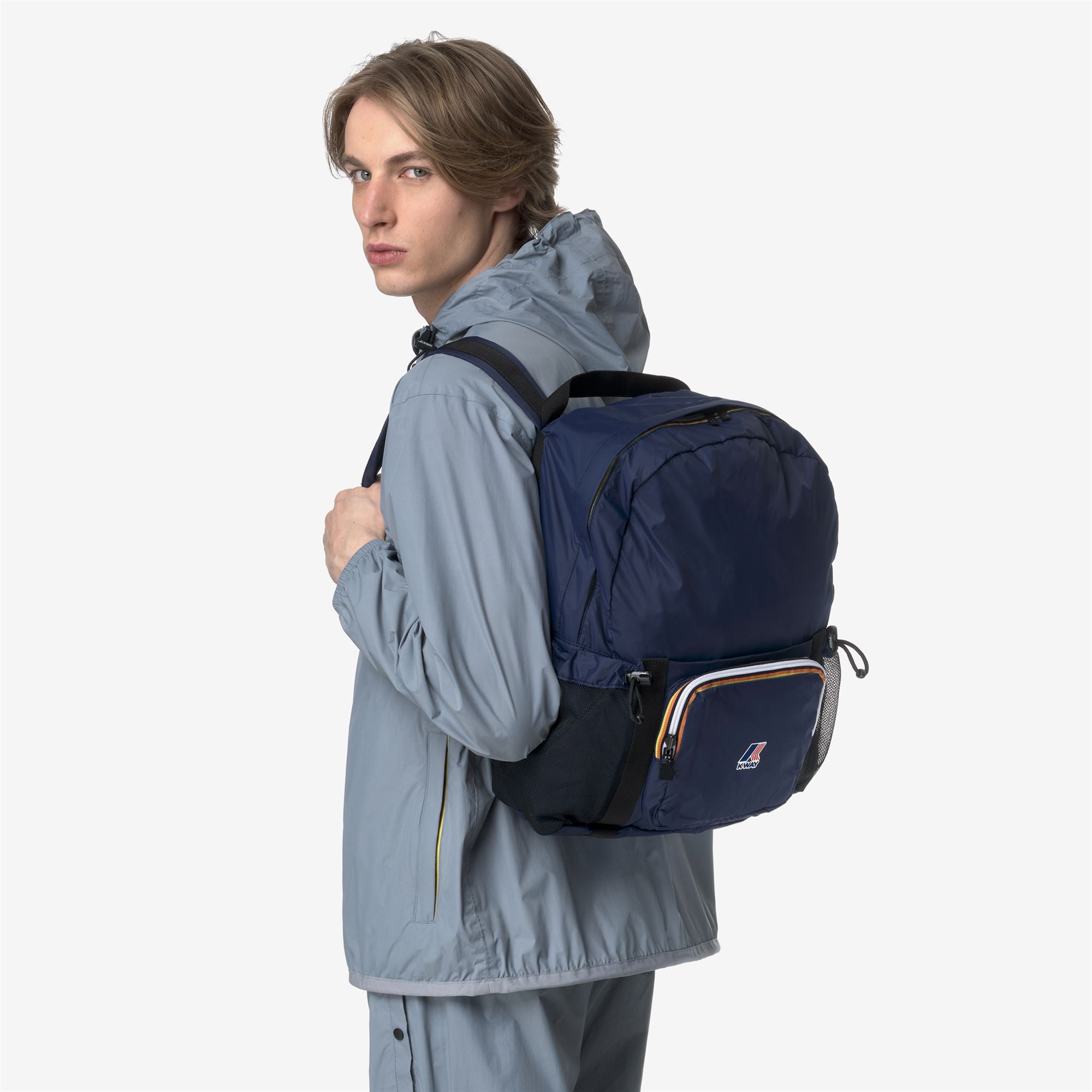 Bags_UNISEX_LE VRAI 3.0 MICHEL_Backpack_Blue Deep Cobalt - Commercial 5