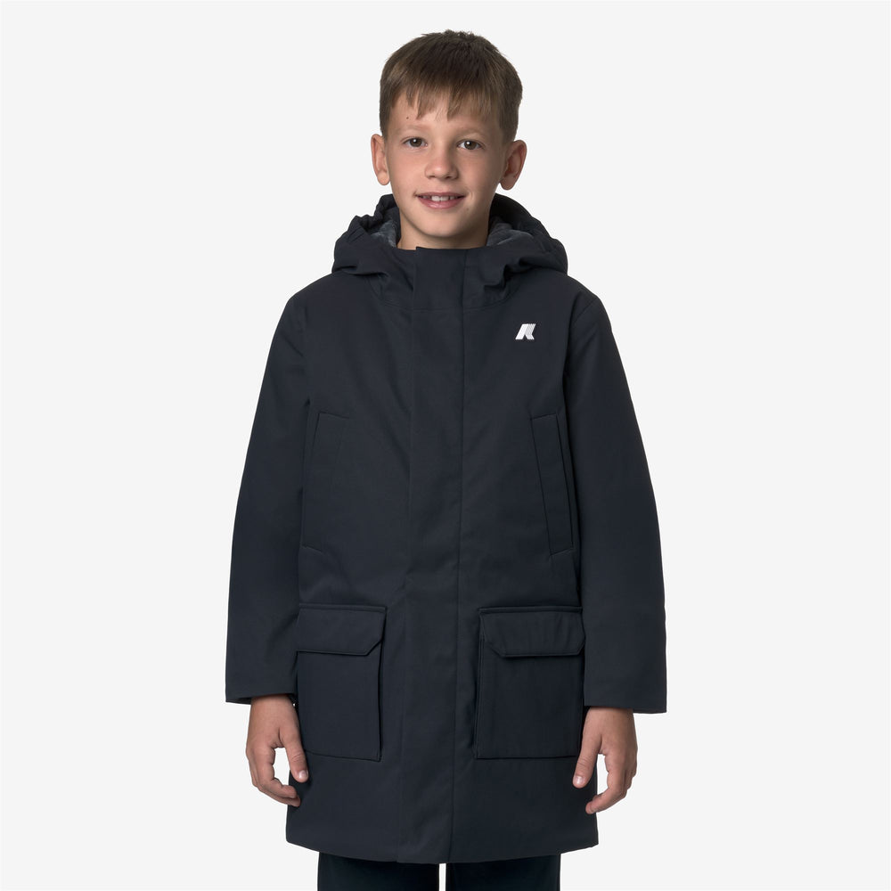 Jackets_BOY_P. JARKO TWILL MARMOTTA_Mid_Blue D-Blue A - DressedBack
