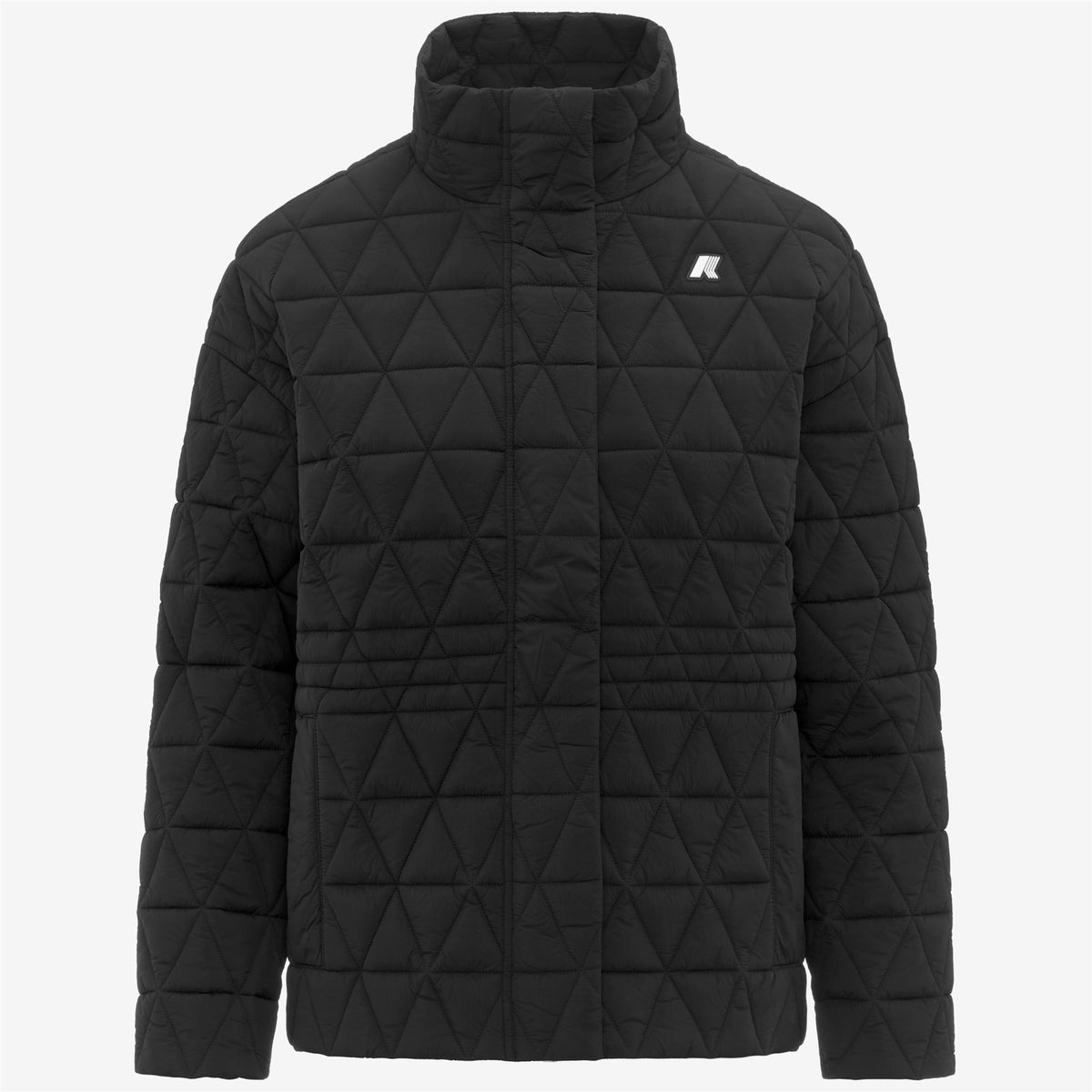 Jackets_WOMAN_SELENE DIAMOND QUILTED WARM_Mid_Black Pure - Black Pure - Commercial 1