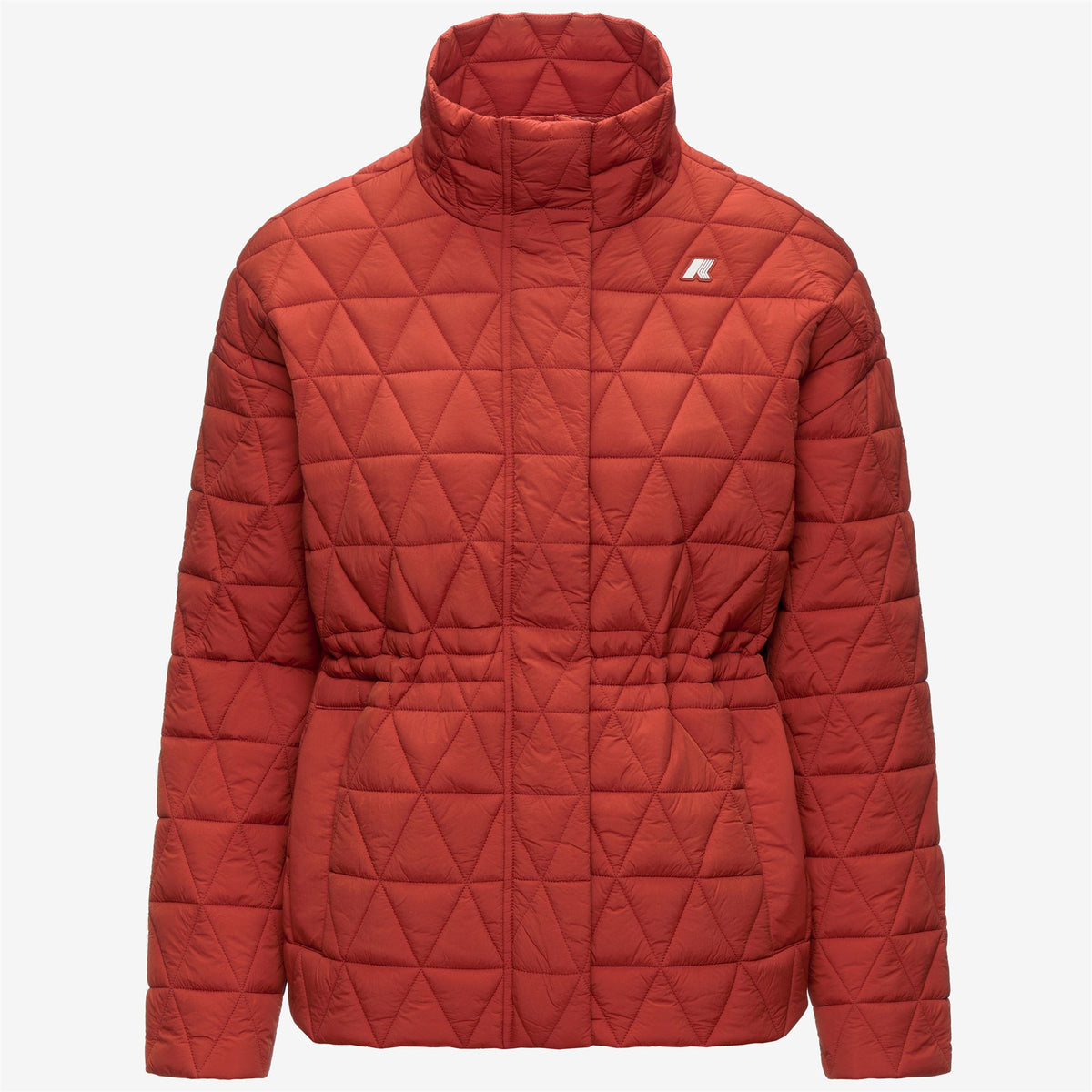 Jackets_Woman_SELENE DIAMOND QUILTED WARM_Mid_Red Dk Chili - Commercial 1