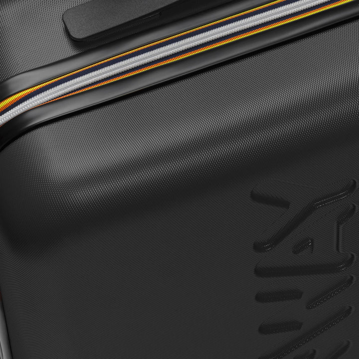 Luggage Bags_UNISEX_TROLLEY SMALL_Trolley_Black Pure - Blue Md Cobalt - DressedBack