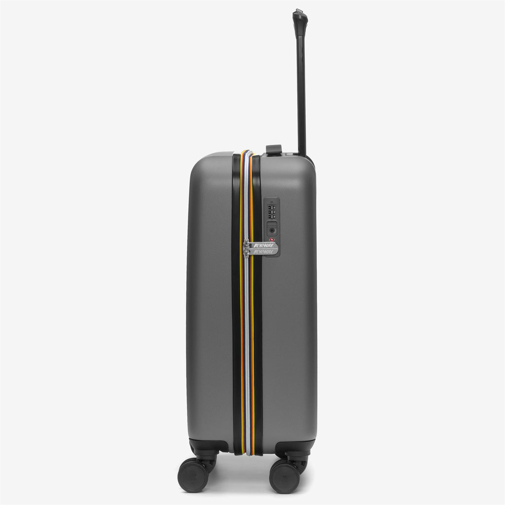 Luggage Bags_UNISEX_TROLLEY SMALL_Trolley_Metallic Grey - Blue Md Cobalt - Commercial 2