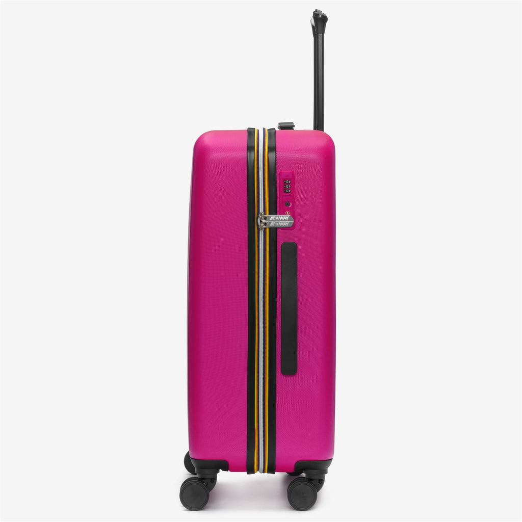 Luggage Bags_UNISEX_TROLLEY MEDIUM_Trolley_Pink Peacock - Blue Md Cobalt - Commercial 2