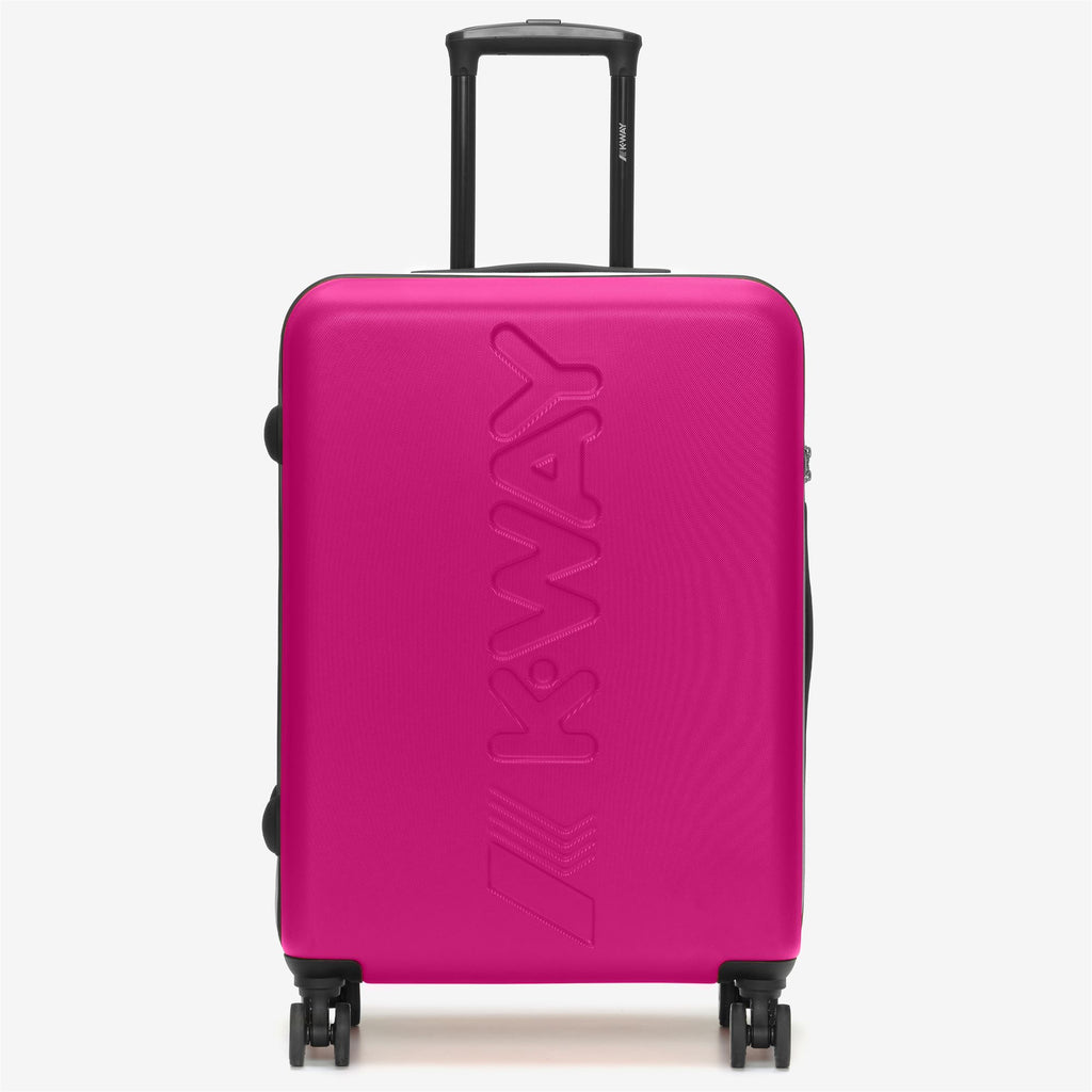 Luggage Bags_UNISEX_TROLLEY MEDIUM_Trolley_Pink Peacock - Blue Md Cobalt - Commercial 1
